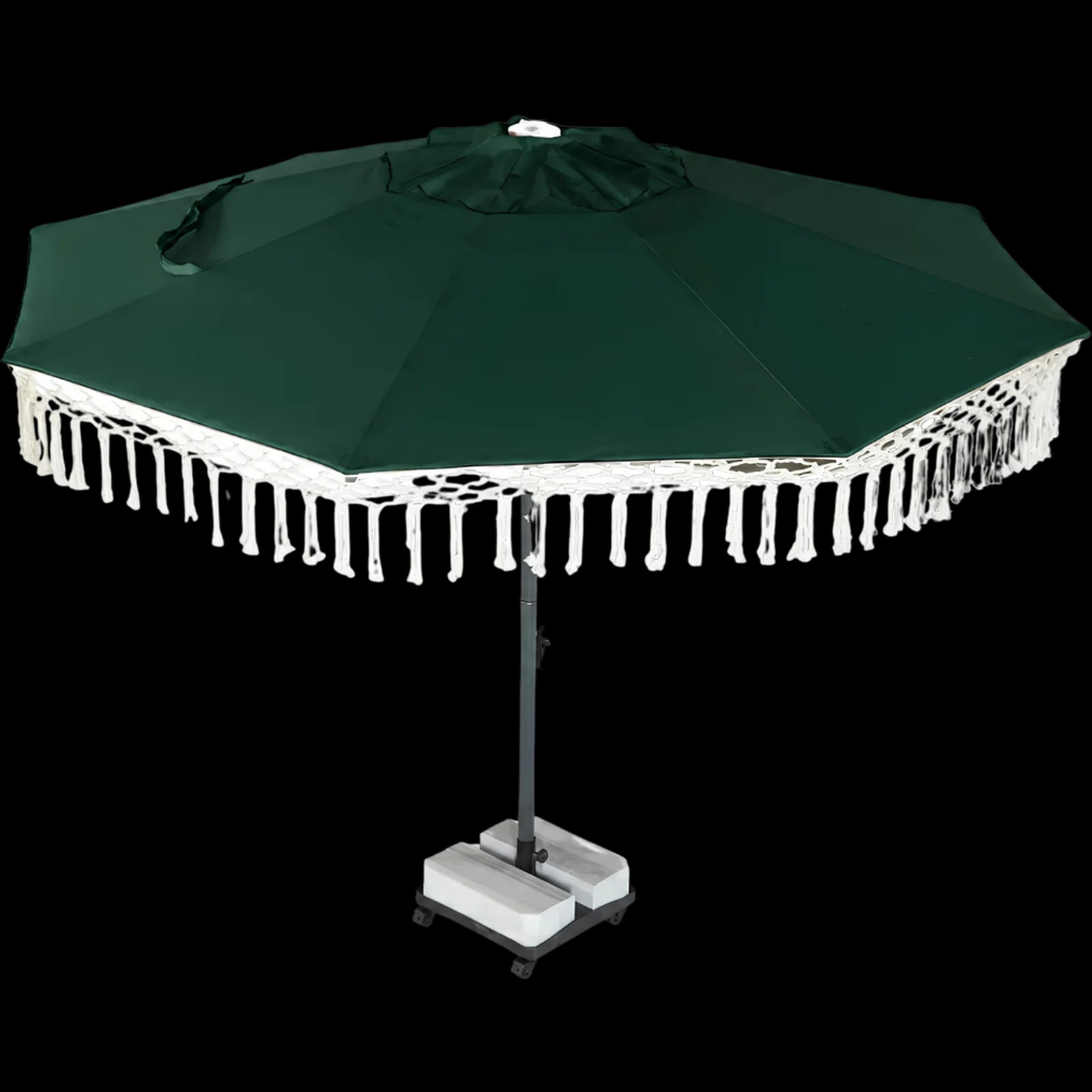 Fringed parasol in forest