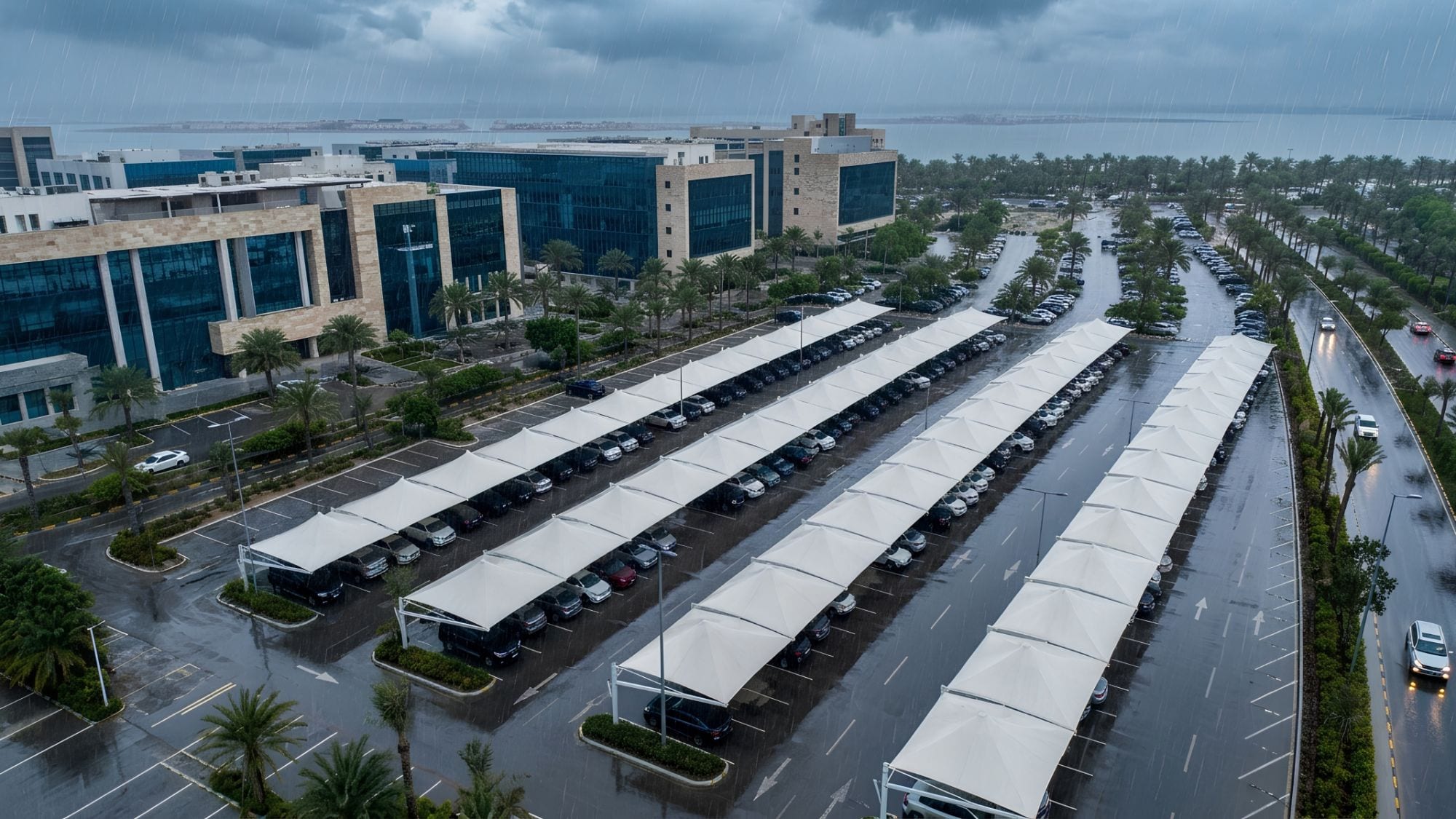 Pyramid Parking Shade — primary view