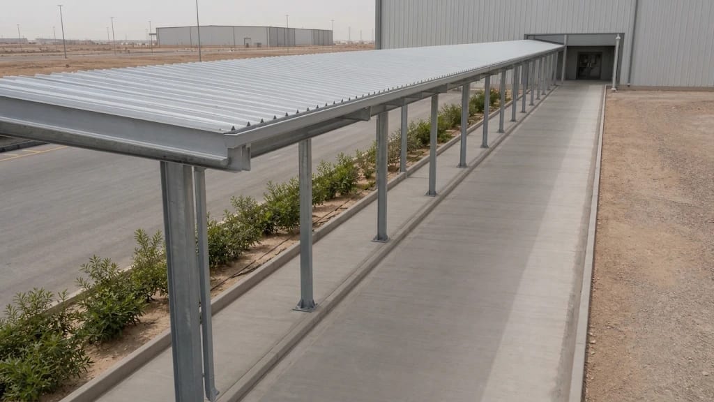 Industrial Covered Walkway — primary view